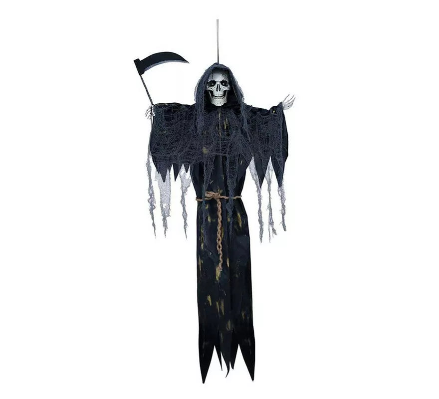 Translation missing: pt-PT.Colgante de Esqueleto Muerte con Luz de 120 cm
