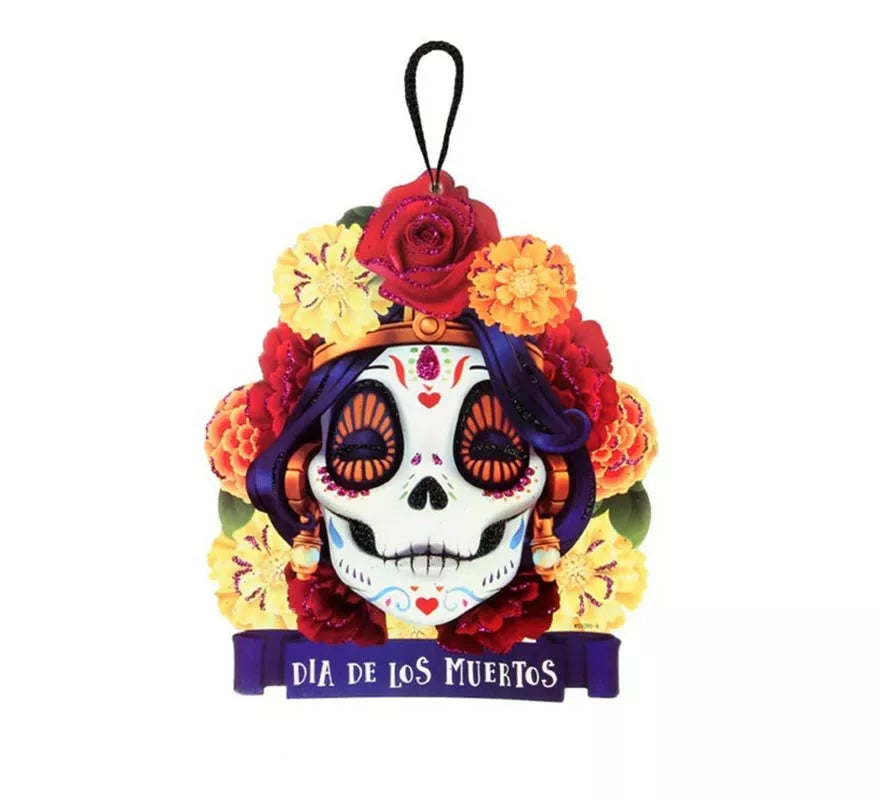 Translation missing: pt-PT.Colgante Día de los Muertos de 20 cm