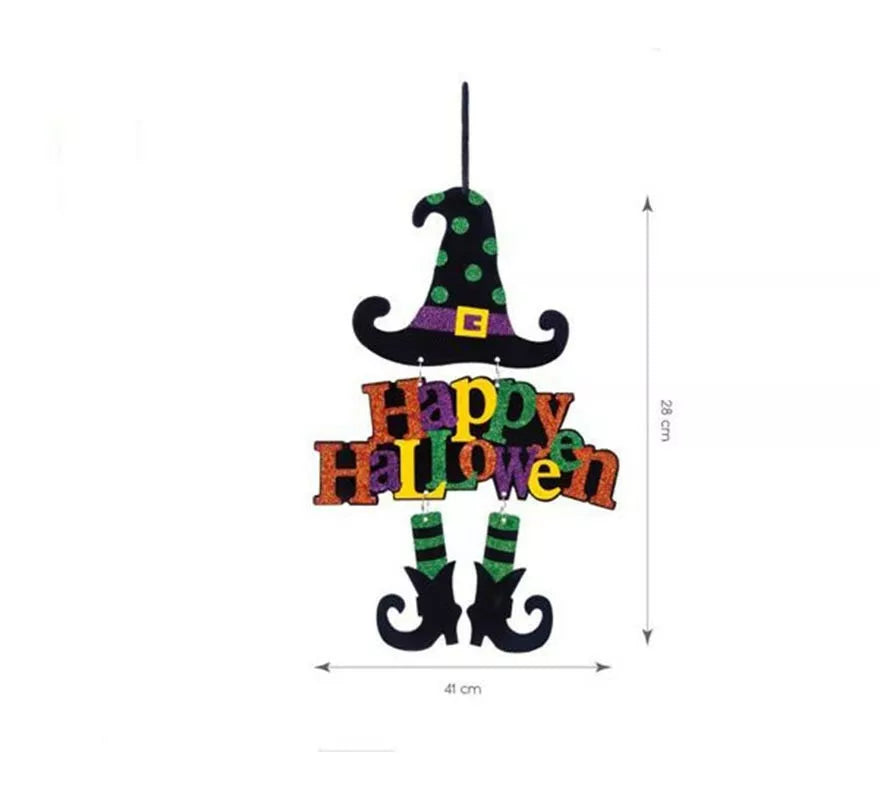 Translation missing: pt-PT.Colgante Feliz Halloween de 28x41 cm