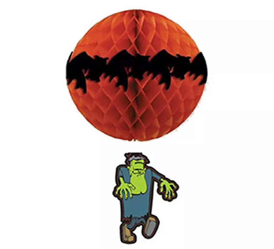 Translation missing: pt-PT.Colgante Halloween Monster de 30x46 cm
