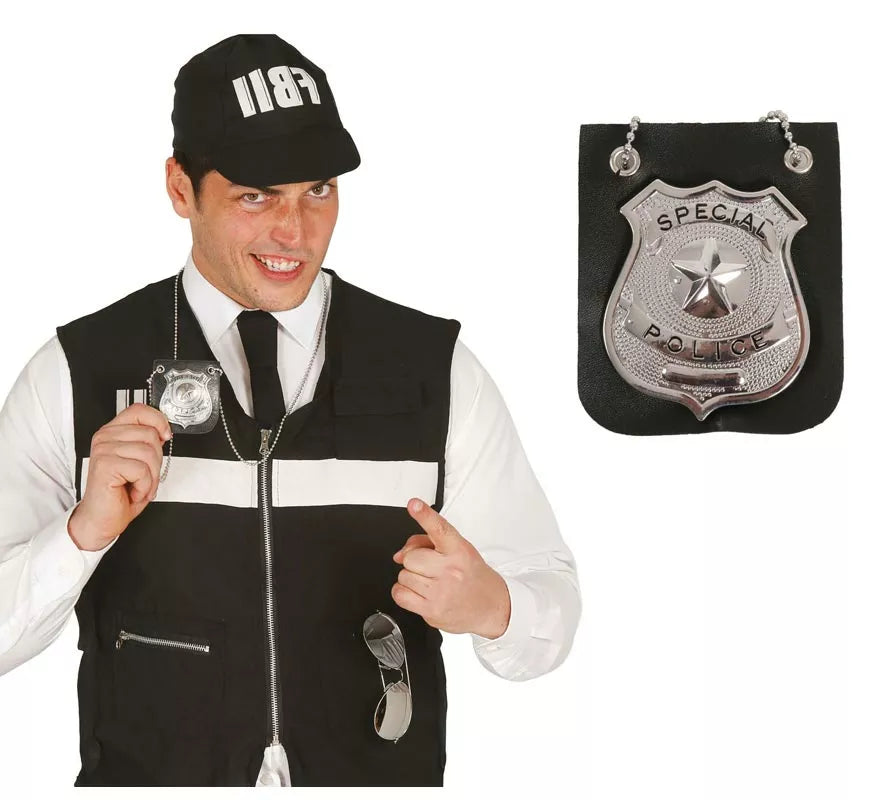 Translation missing: pt-PT.Colgante Placa de Policía