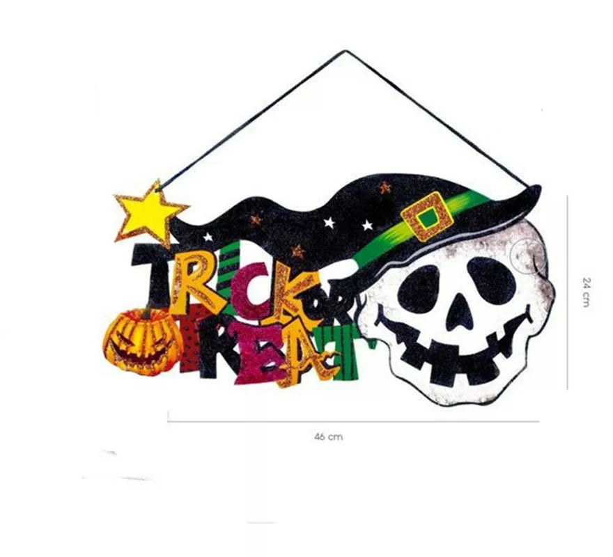 Translation missing: pt-PT.Colgante Trick or Treat 45x24 cm