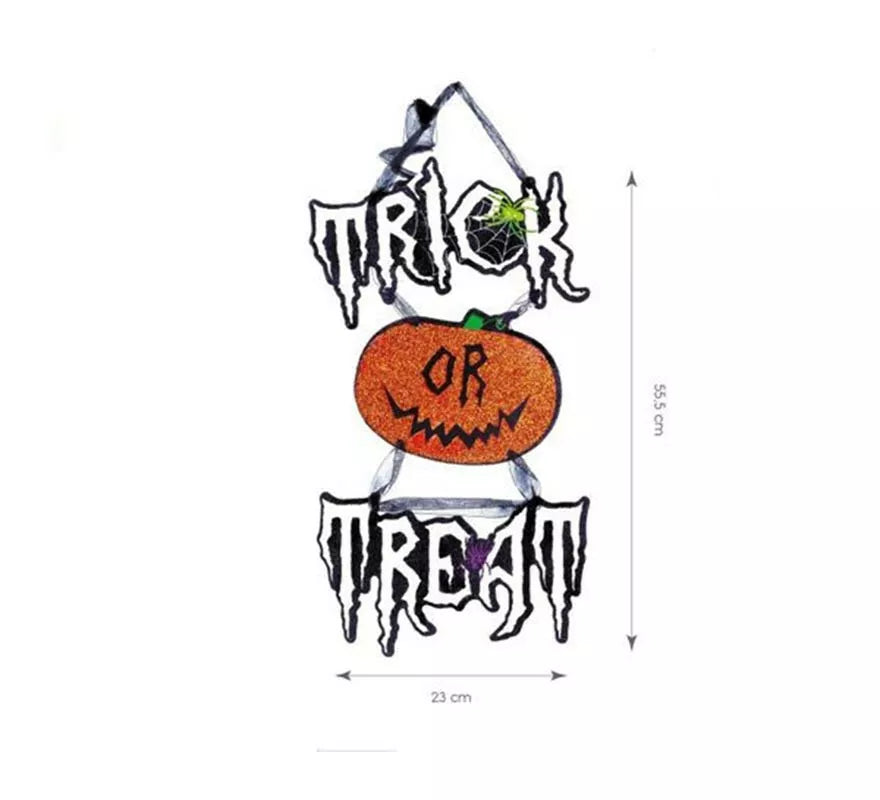 Translation missing: pt-PT.Colgante Trick or Treat de 23x55 cm
