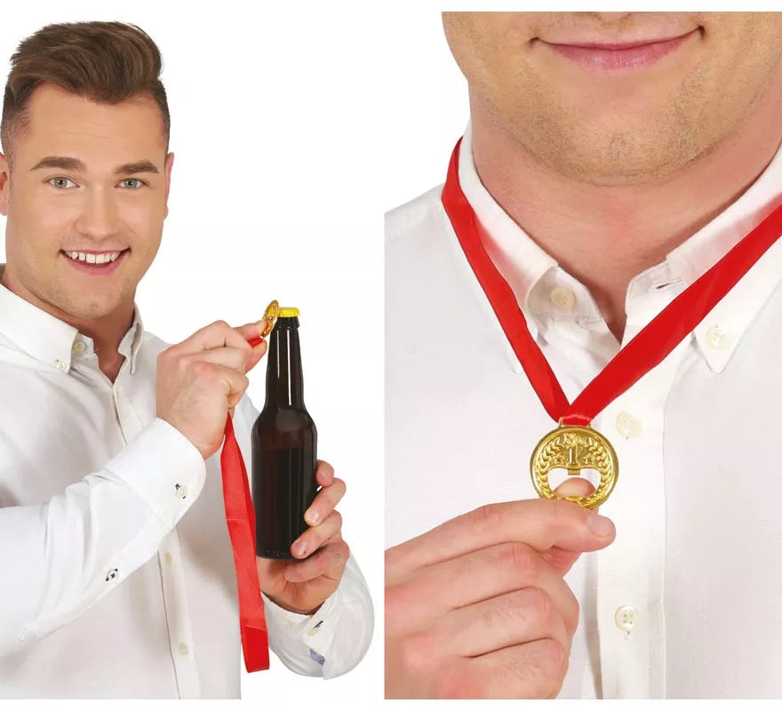 Translation missing: pt-PT.Collar Abre Botellas con cinta roja