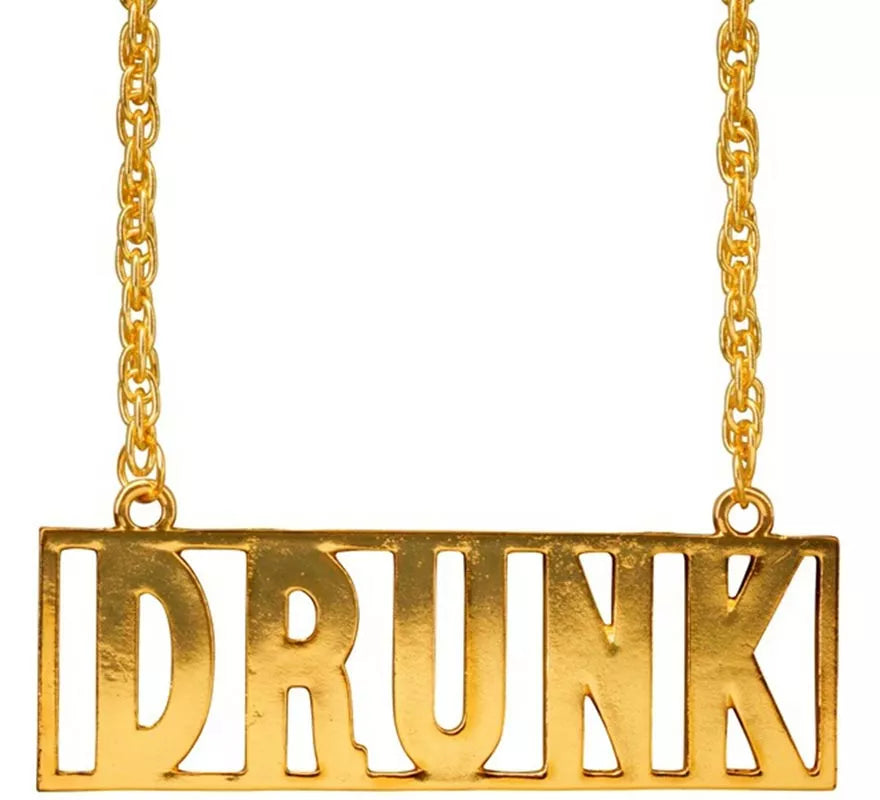 Translation missing: pt-PT.Collar con Colgante 'Drunk' de 65 cm