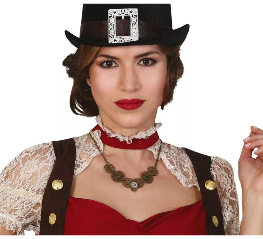 Translation missing: pt-PT.Collar con Engranajes Steampunk