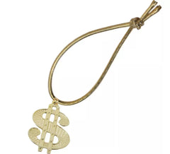 Colar de símbolo de dólar