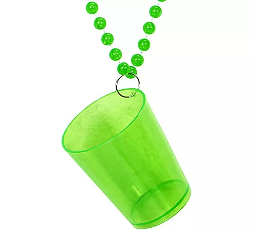 Translation missing: pt-PT.Collar con Vaso de Chupito Shot en varios colores neones