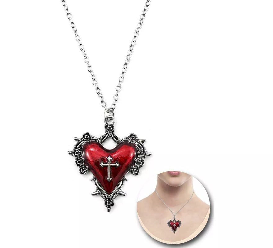 Translation missing: pt-PT.Collar Corazón Gótico