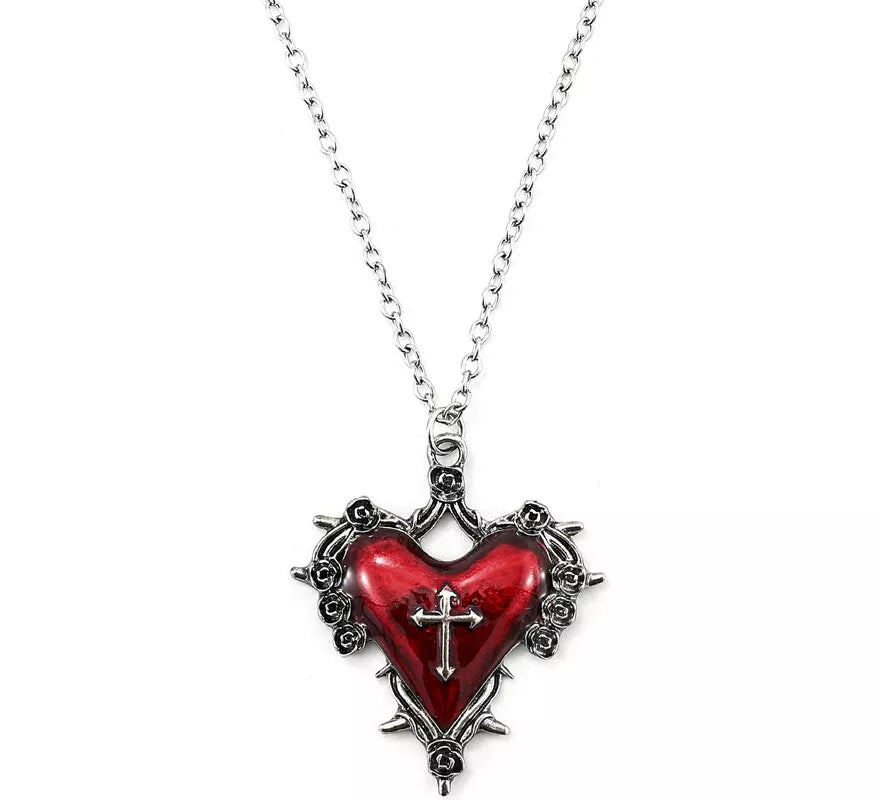 Translation missing: pt-PT.Collar Corazón Gótico