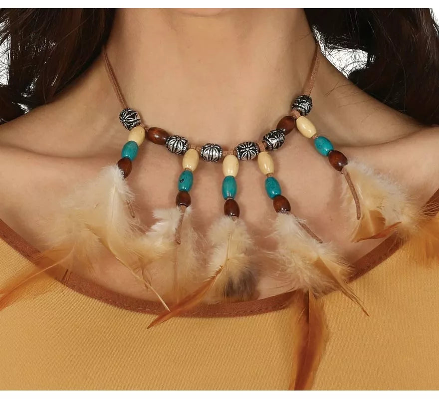 Translation missing: pt-PT.Collar de India con Plumas