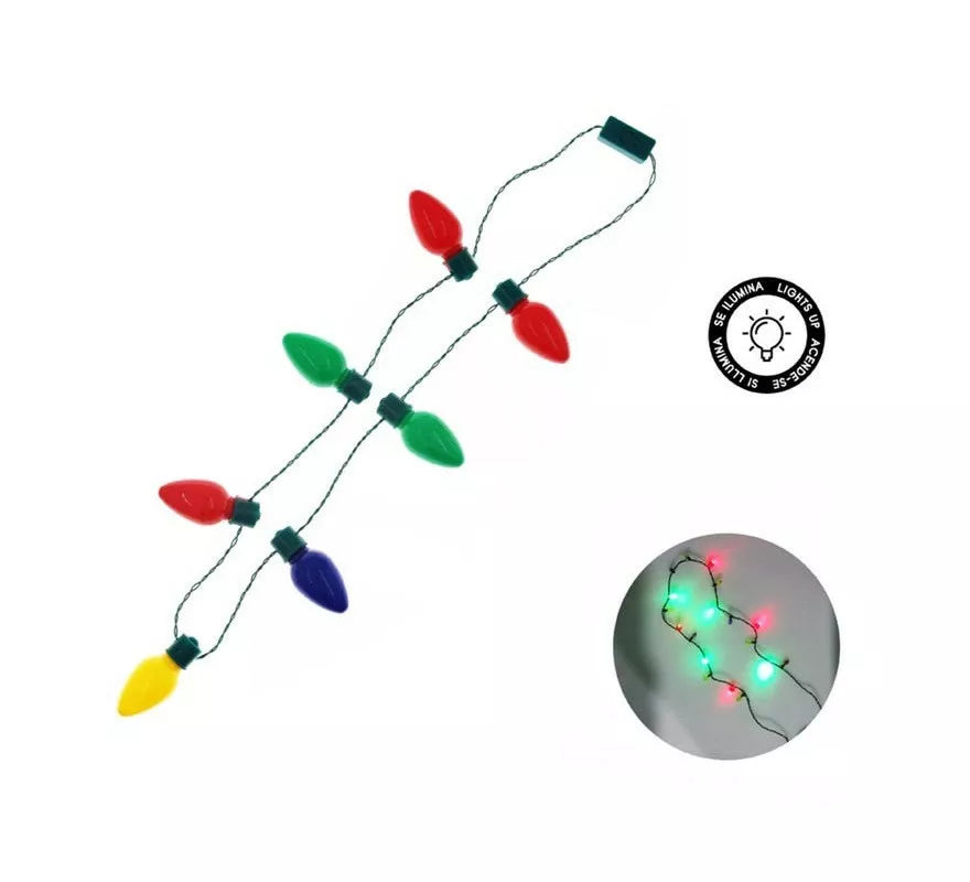 Translation missing: pt-PT.Collar Flashing Bombillas multicolor