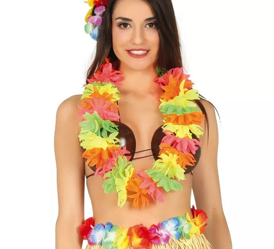 Translation missing: pt-PT.Collar Hawaiano Multicolor Neón