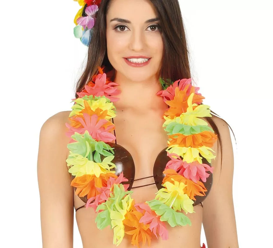 Translation missing: pt-PT.Collar Hawaiano Multicolor Neón
