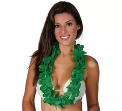 Colar Havaiano Verde Escuro