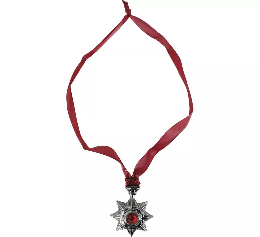 Translation missing: pt-PT.Collar Medallón Vampiro de 9x7 cm