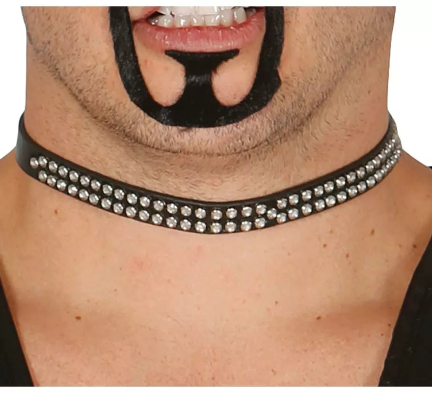 Translation missing: pt-PT.Collar o Gargantilla Punky o Sado de brillantes
