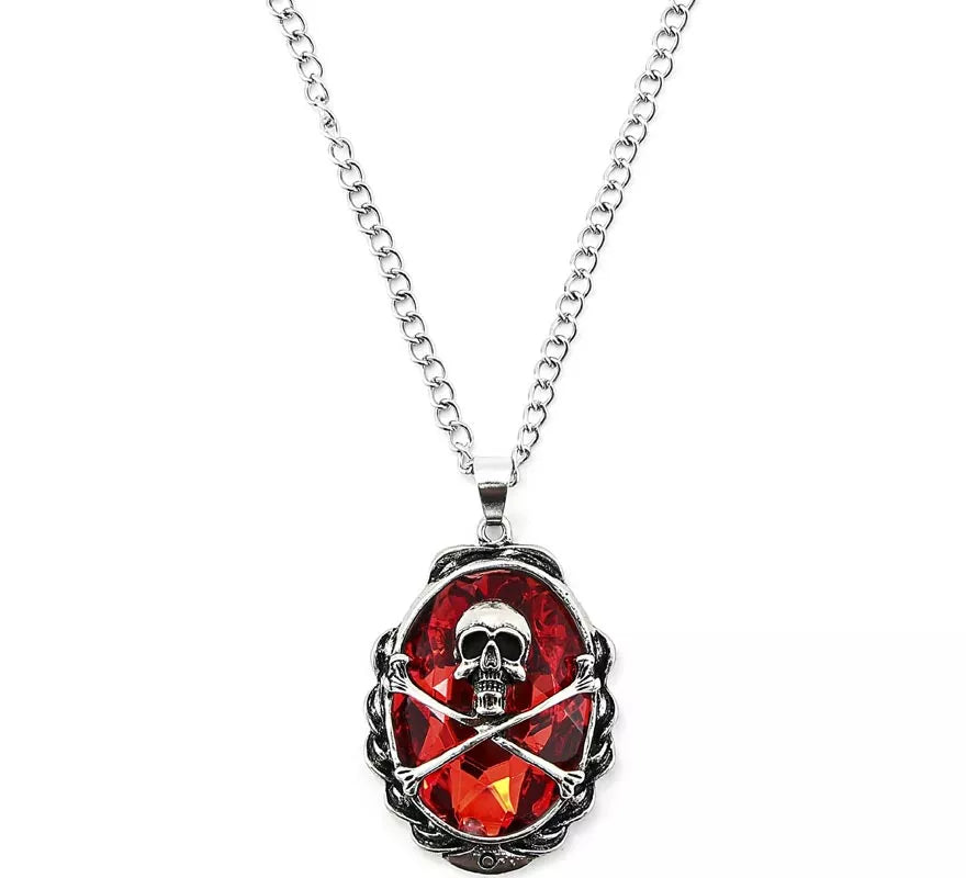 Translation missing: pt-PT.Collar Pirata Diamante rojo