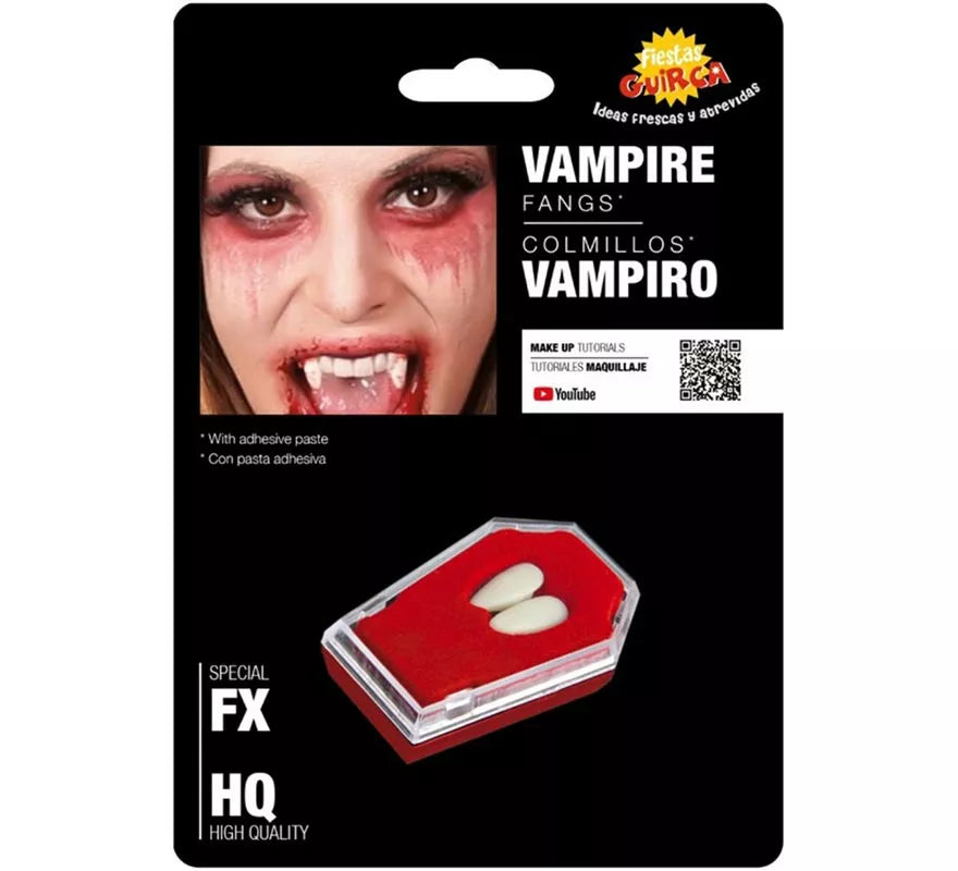 Translation missing: pt-PT.Colmillos de Vampiro con pasta adhesiva