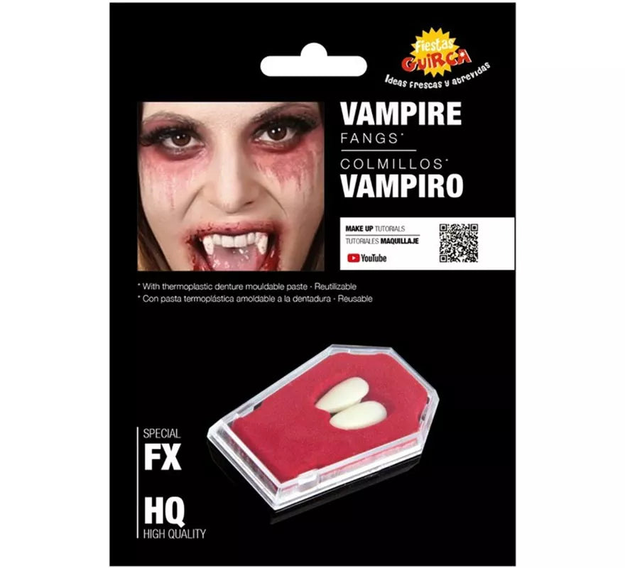 Translation missing: pt-PT.Colmillos de Vampiro medianos con pasta termoplástica