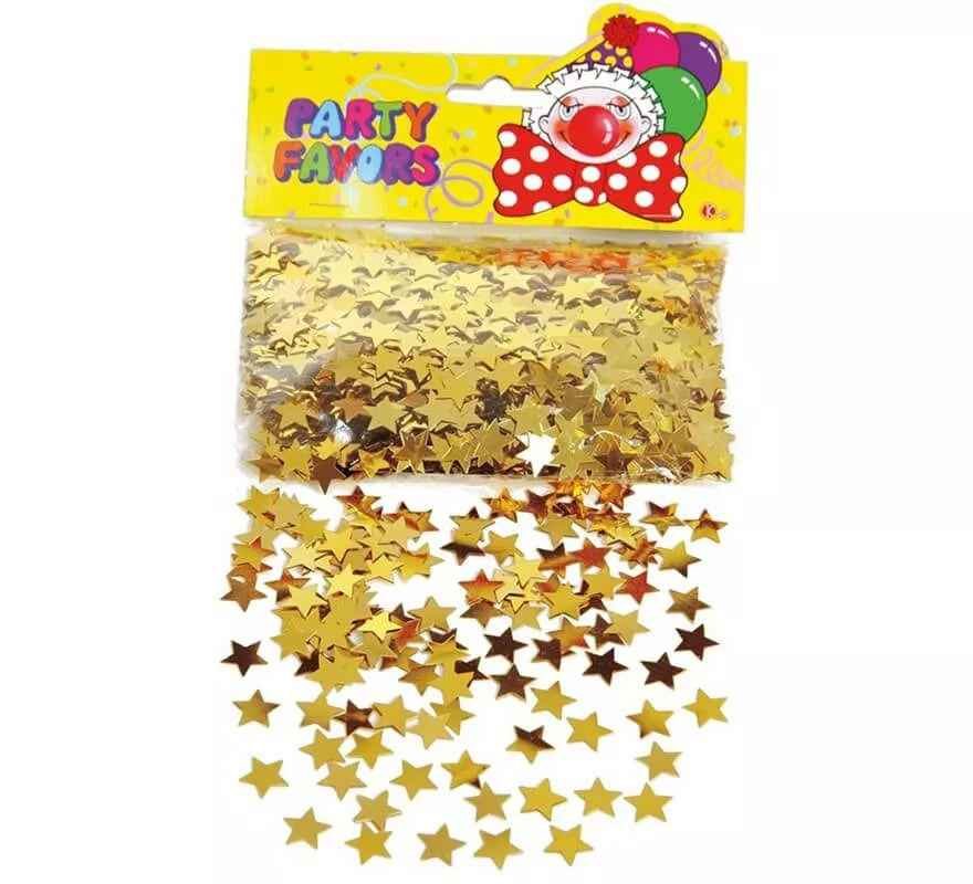 Translation missing: pt-PT.Confeti de Estrellas doradas 57 gr
