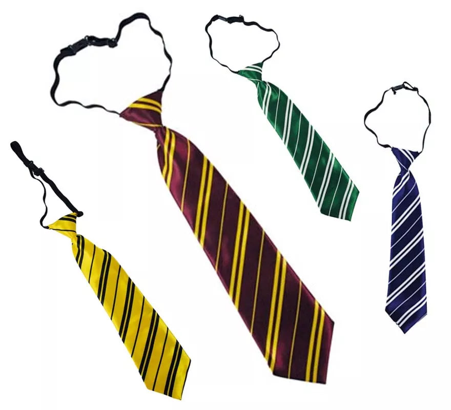 Translation missing: pt-PT.Corbata Colegial a rayas en varios colores de 37 cm