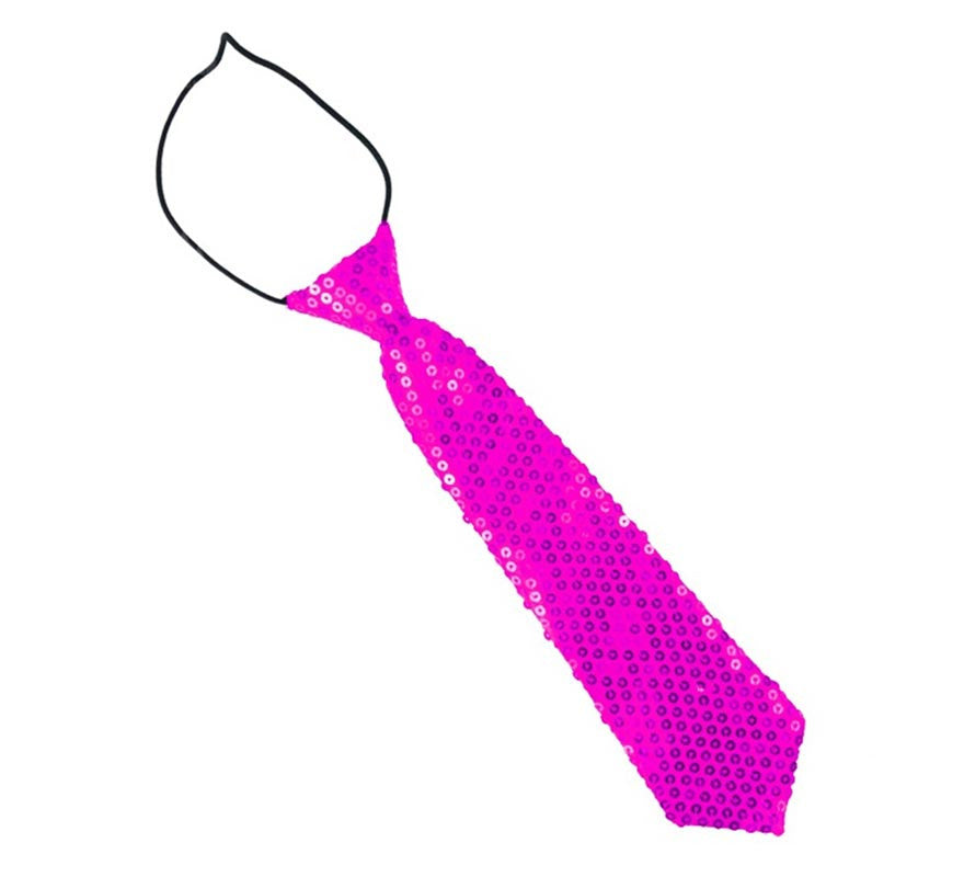 Translation missing: pt-PT.Corbata con lentejuelas infantil de 30 cm en varios colores