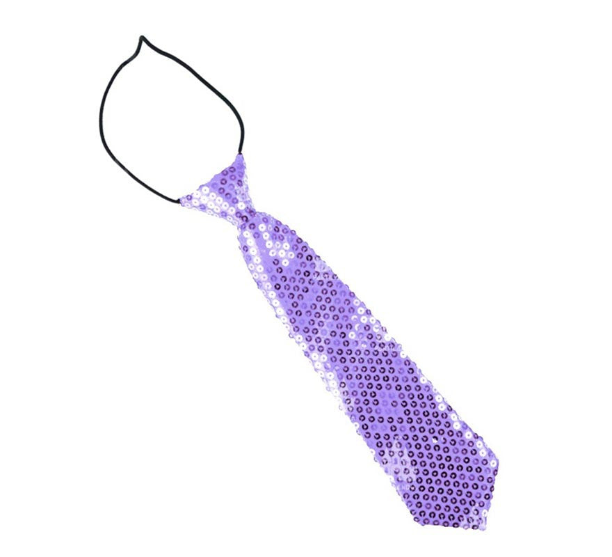 Translation missing: pt-PT.Corbata con lentejuelas infantil de 30 cm en varios colores
