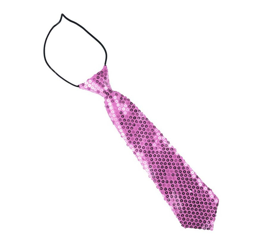 Translation missing: pt-PT.Corbata con lentejuelas infantil de 30 cm en varios colores