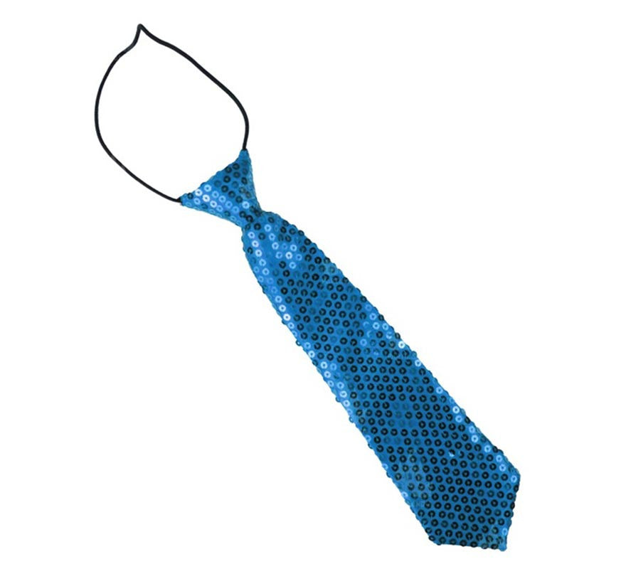 Translation missing: pt-PT.Corbata con lentejuelas infantil de 30 cm en varios colores