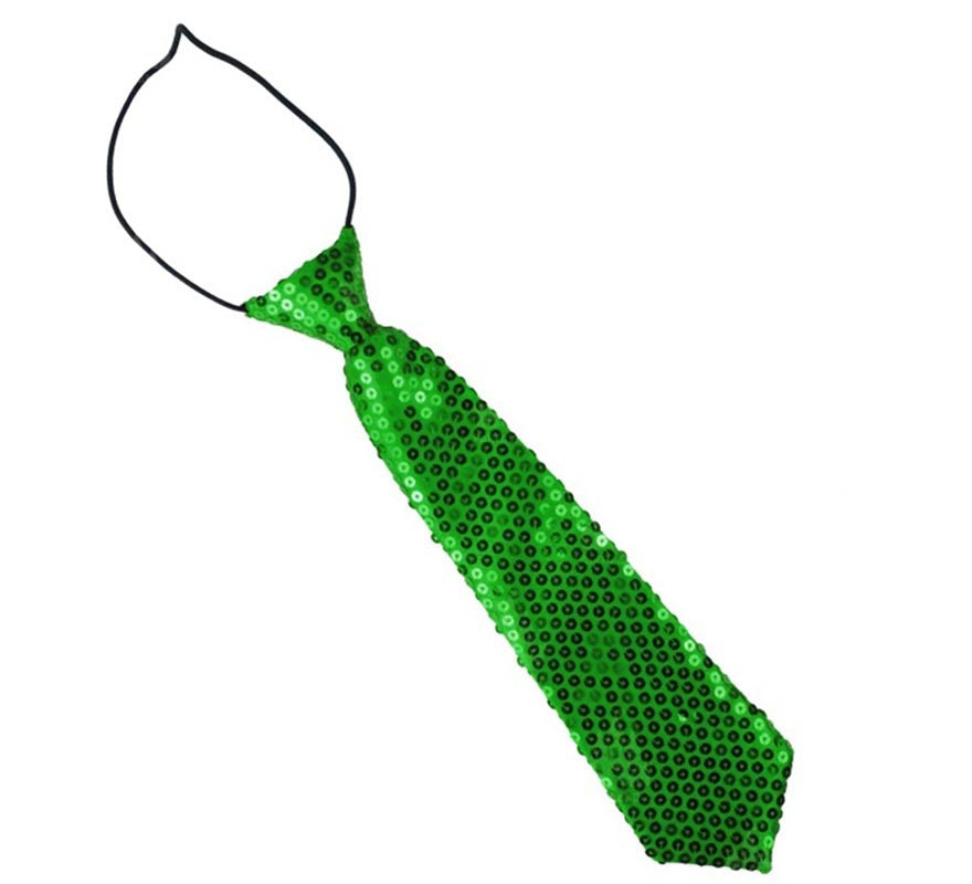 Translation missing: pt-PT.Corbata con lentejuelas infantil de 30 cm en varios colores