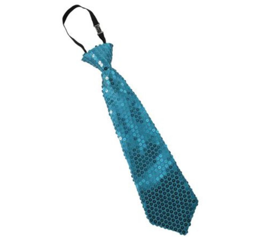 Translation missing: pt-PT.Corbata de Lentejuelas de 31 cm en varios colores