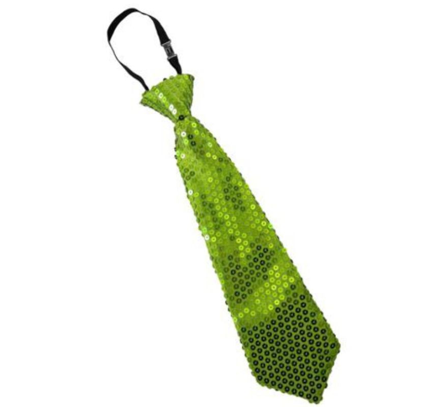 Translation missing: pt-PT.Corbata de Lentejuelas de 31 cm en varios colores
