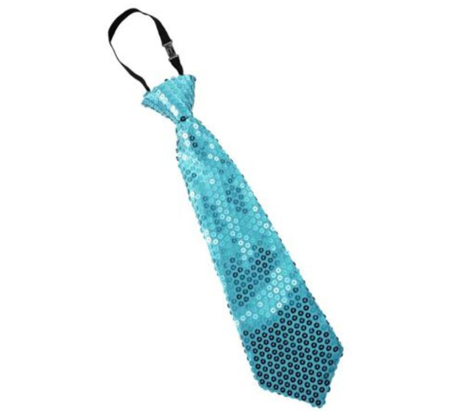 Translation missing: pt-PT.Corbata de Lentejuelas de 31 cm en varios colores