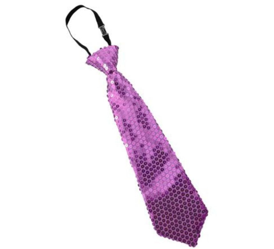 Translation missing: pt-PT.Corbata de Lentejuelas de 31 cm en varios colores