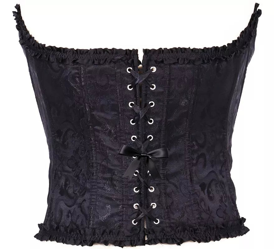 Translation missing: pt-PT.Corset negro con Lazo para mujer