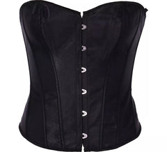 Corset preto para mulheres