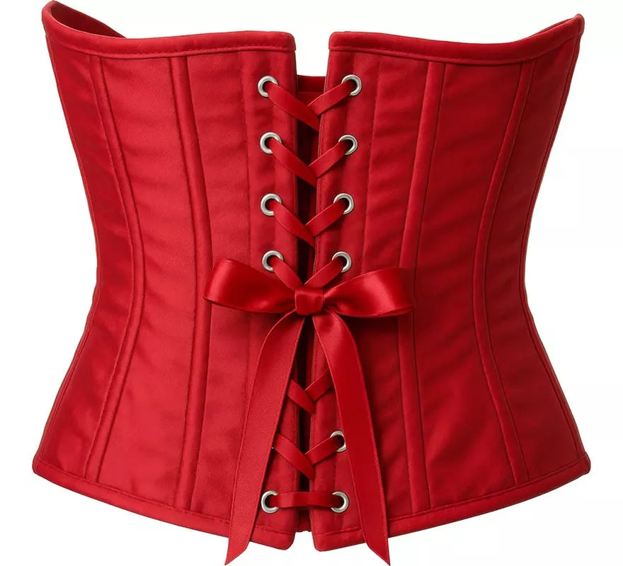 Translation missing: pt-PT.Corset Pirata rojo para mujer