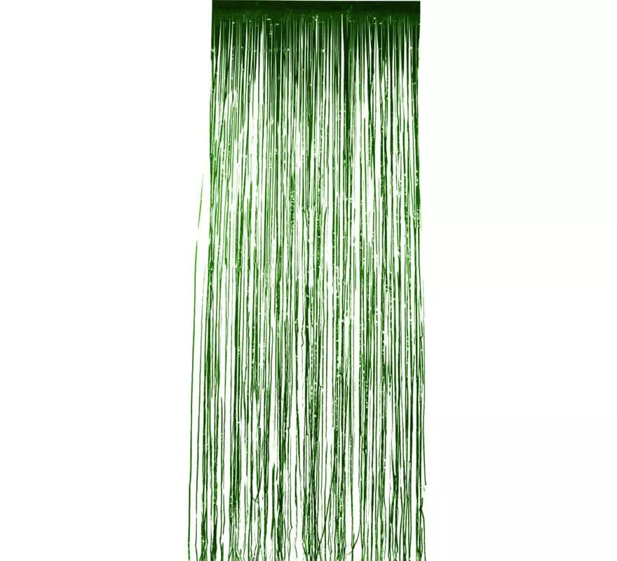 Translation missing: pt-PT.Cortina Brillante Verde metálico 91x244 cm
