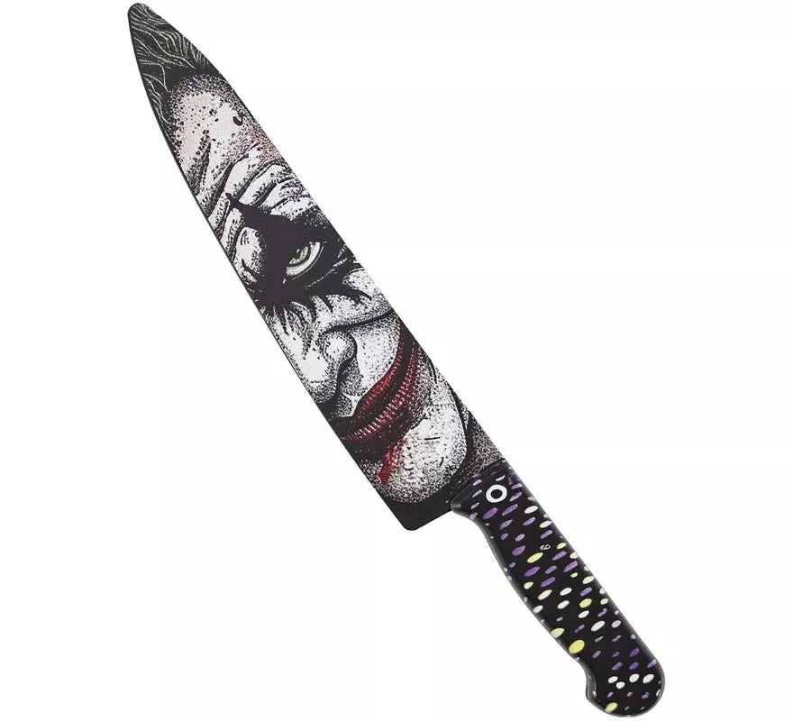 Translation missing: pt-PT.Cuchillo Payaso del Terror de 38,5x4,5 cm
