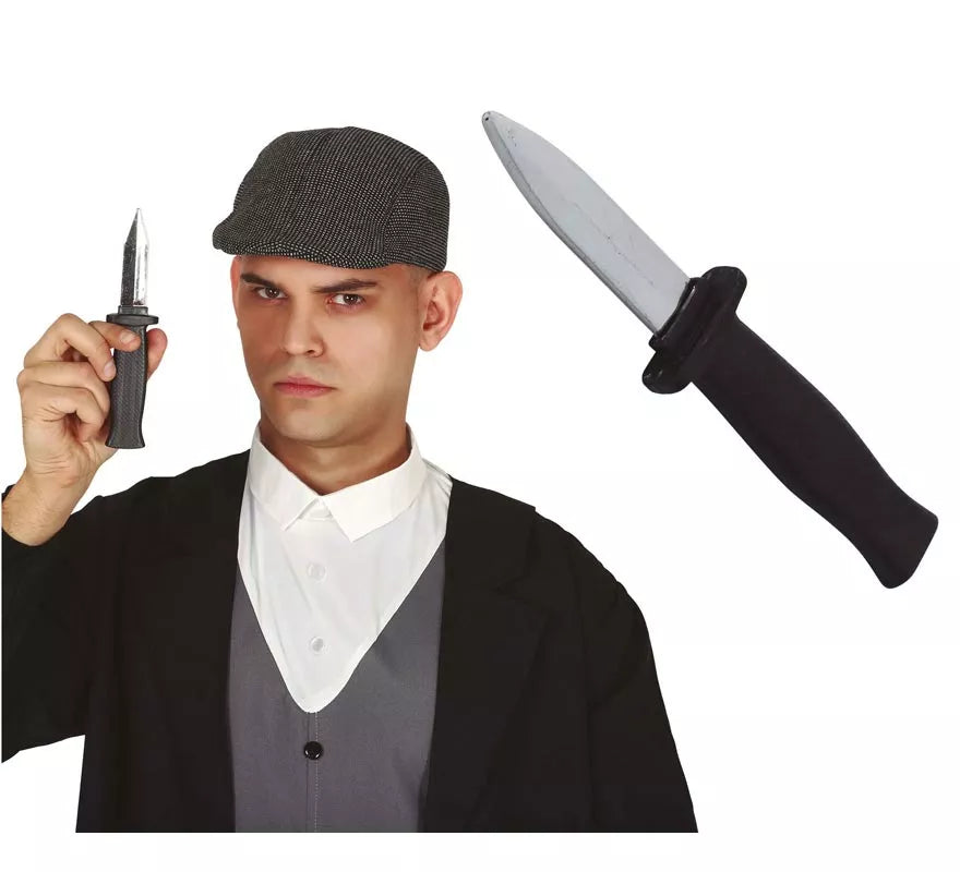 Translation missing: pt-PT.Cuchillo Retráctil de Broma 19 cm