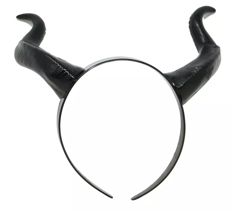 Translation missing: pt-PT.Diadema de Demonio con Cuernos negros