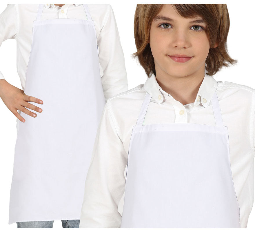 Translation missing: pt-PT.Delantal Blanco Cocinero Infantil