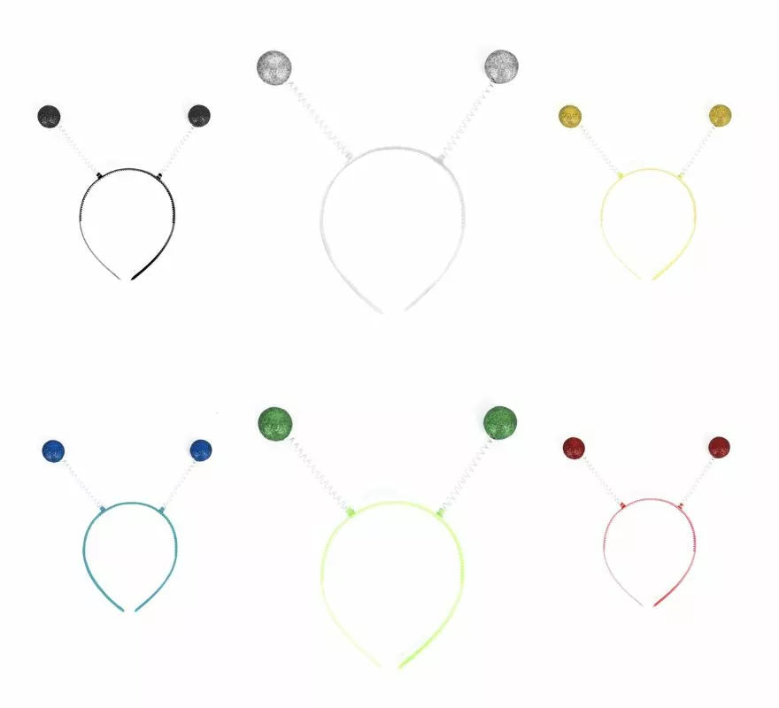 Translation missing: pt-PT.Diadema de Bola Brillante en varios colores