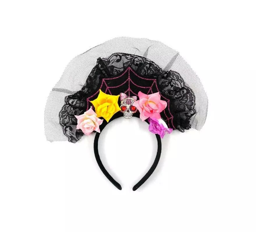 Translation missing: pt-PT.Diadema de Catrina Encajes