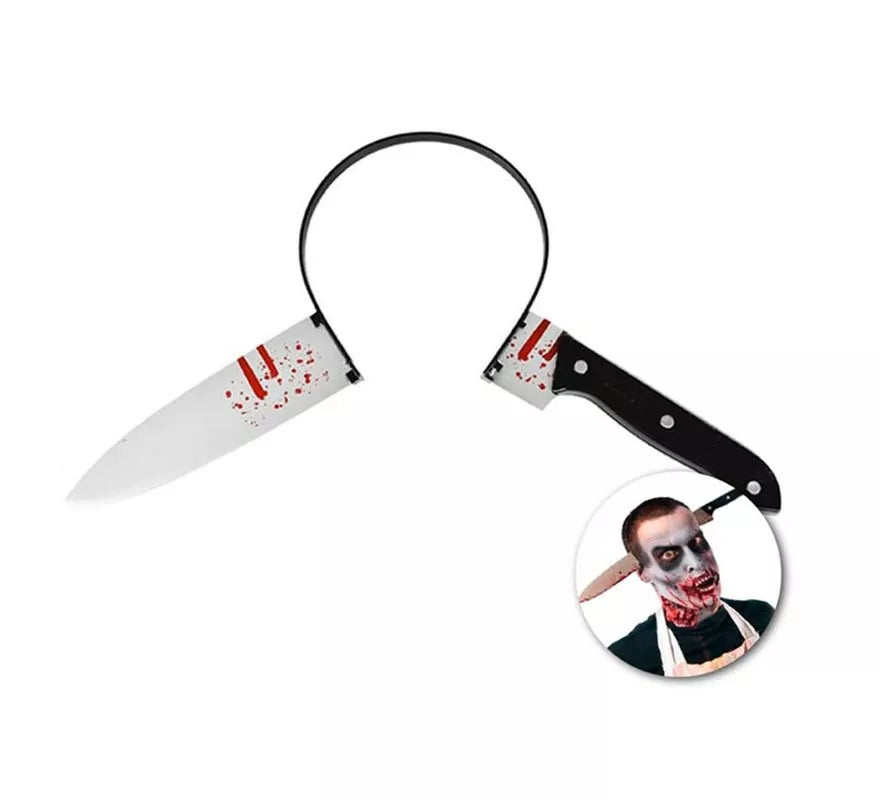 Translation missing: pt-PT.Diadema de Cuchillo de Cocina con sangre