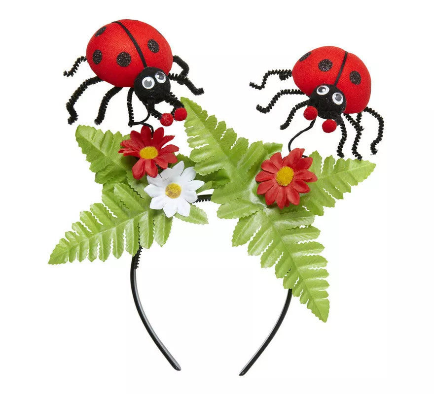 Translation missing: pt-PT.Diadema de Mariquitas con Flores