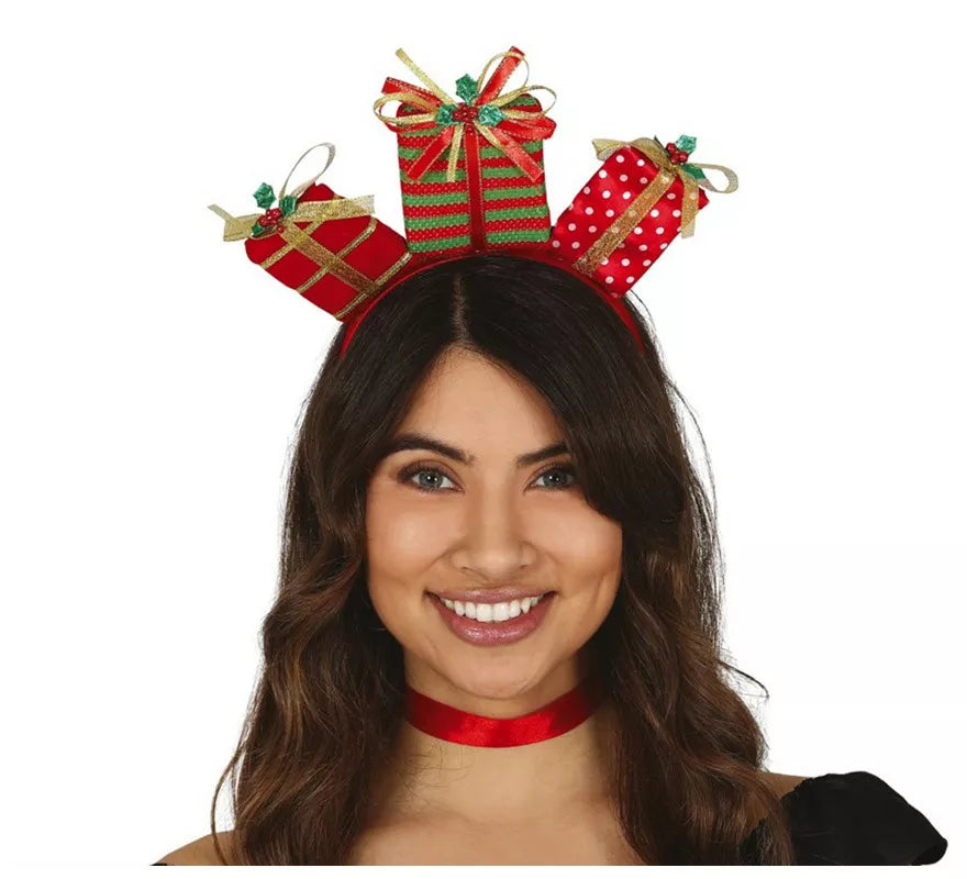 Translation missing: pt-PT.Diadema de Regalos Navidad