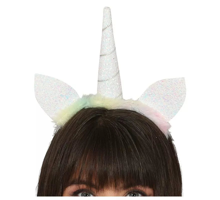 Translation missing: pt-PT.Diadema de Unicornio Blanco