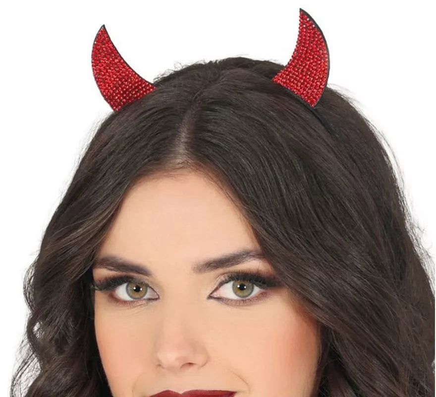 Translation missing: pt-PT.Diadema Demonio rojo Brillante